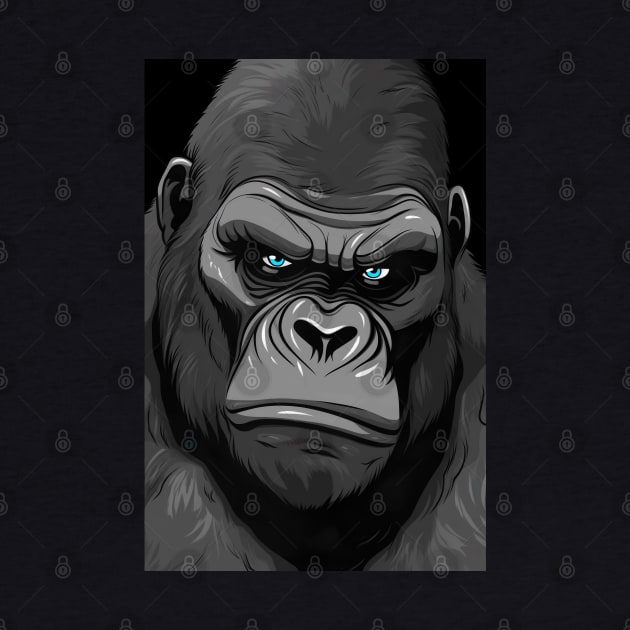 Alpha Animal Powerful Gorilla - Anime Wallpaper by KAIGAME Art